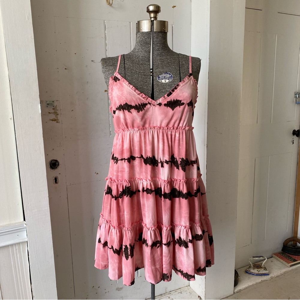Entro Boho Tiered Baby Doll Sun Dress